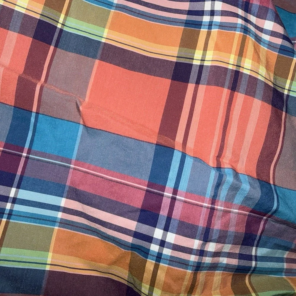 Polo Ralph Lauren Swim Trunks‎ Mens Medium Multicolor Plaid Madras Mesh Lined